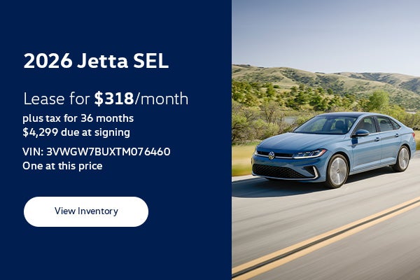 2026 Volkswagen Jetta SEL Lease Special